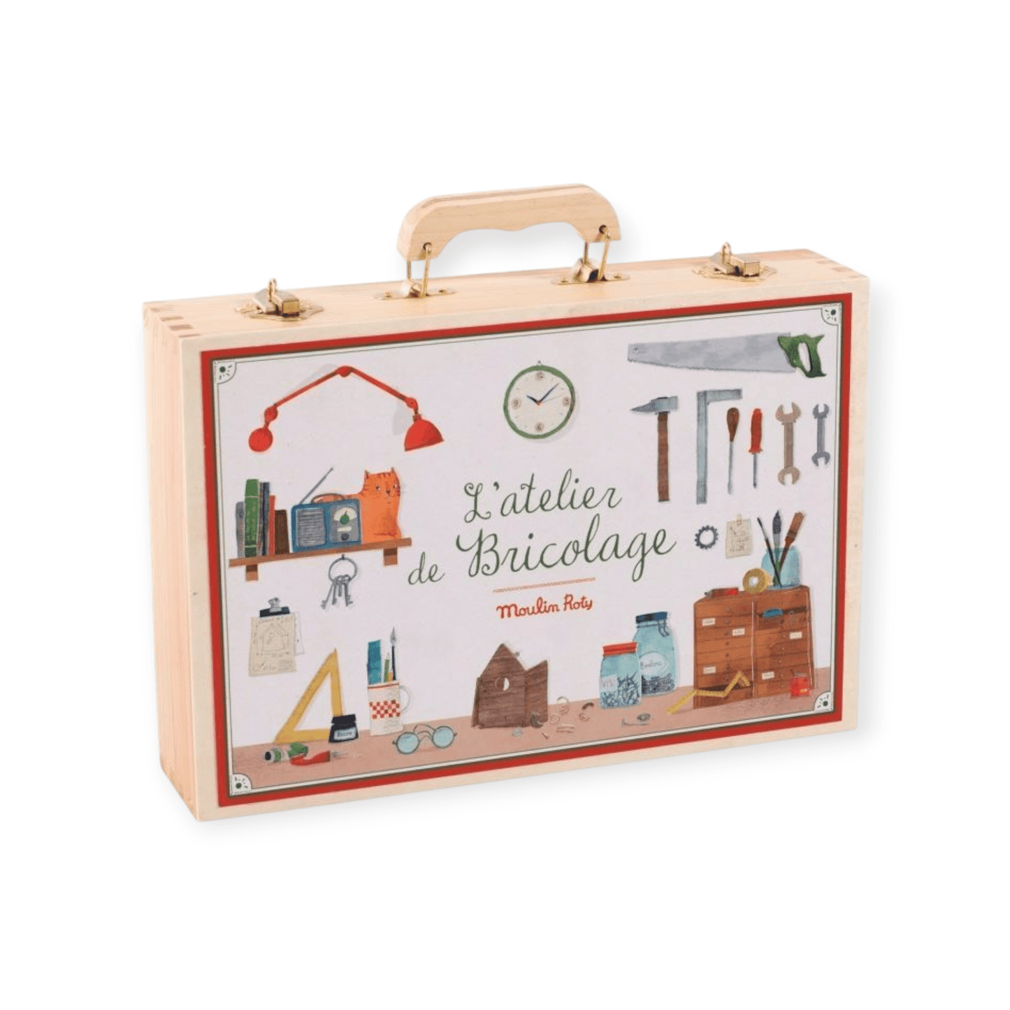Moulin Roty Werkzeugkoffer Retro - Siliblu Boutique & Atelier