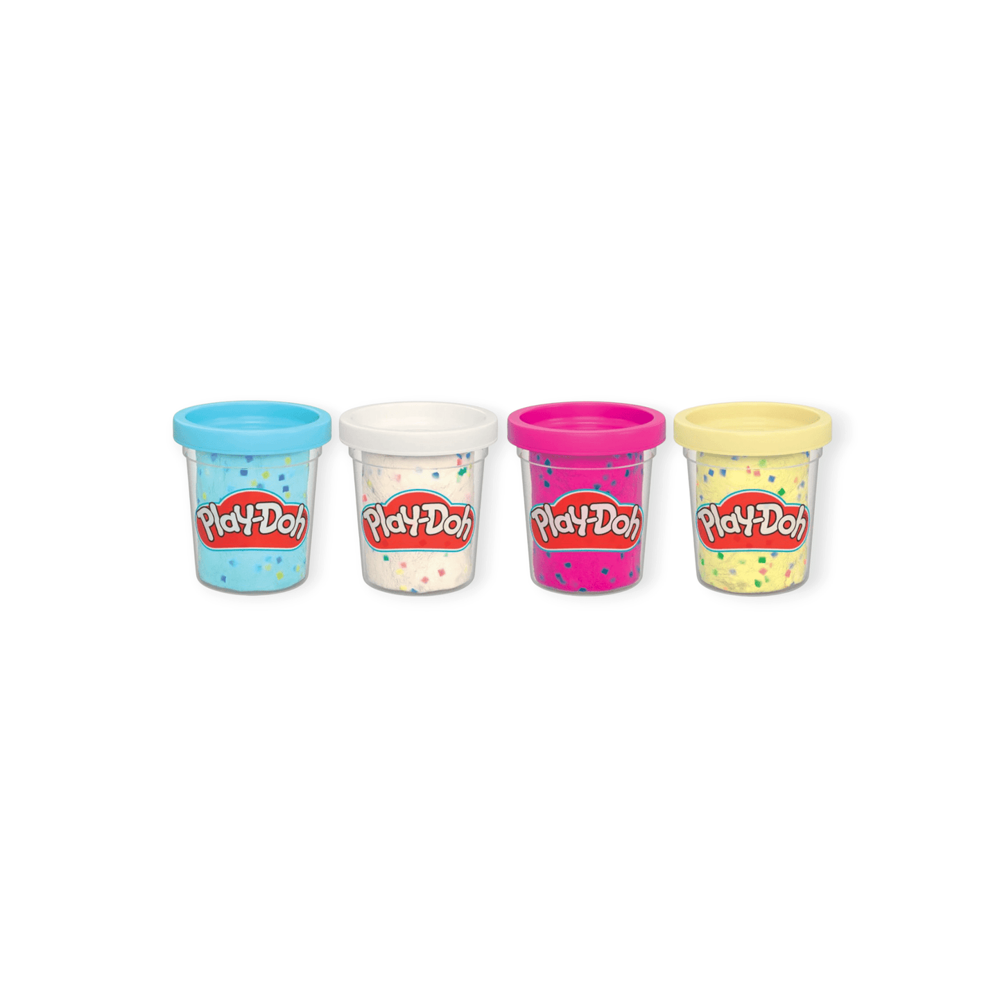 Play - Doh 4er Pack Konfetti à je 85g - Siliblu Boutique & Atelier