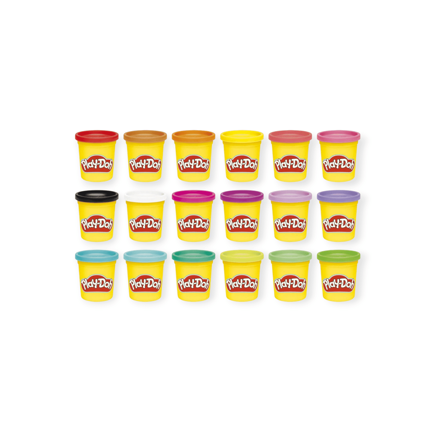 Play - Doh Fantasie 18er Pack à je 85g - Siliblu Boutique & Atelier