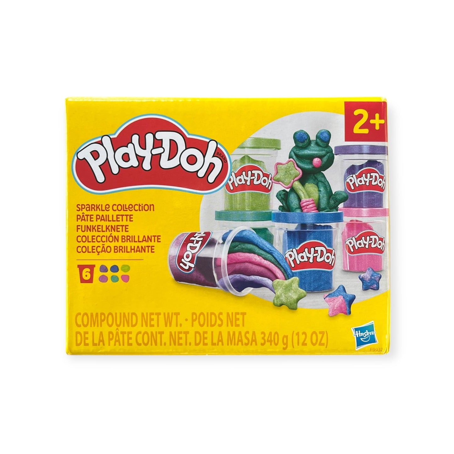 Play - Doh Funkelknete, 6 Dosen Knete mit Glimmer - Siliblu Boutique & Atelier