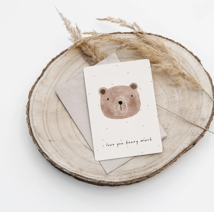 Postkarte "I love you berry much" - Siliblu Boutique & Atelier