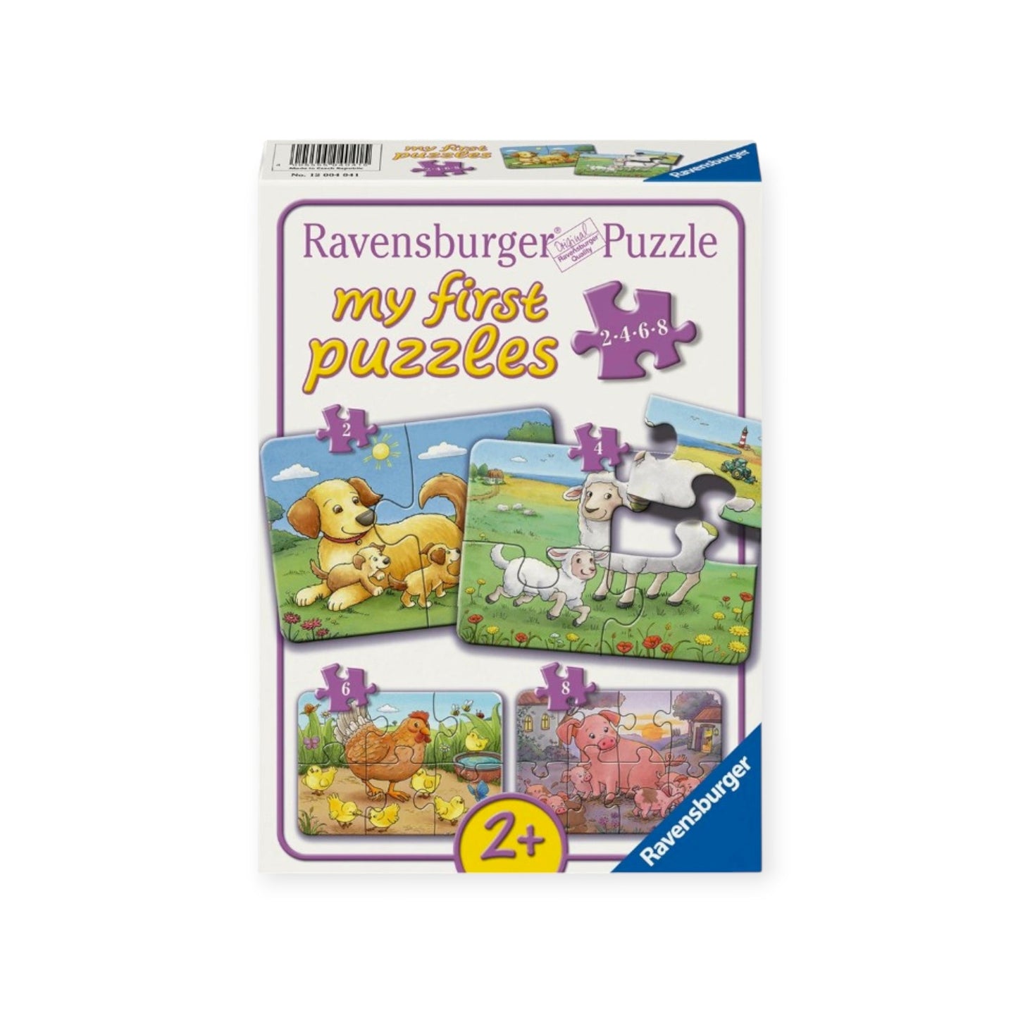 Ravensburger my first puzzles Bauernhof 2/4/6 und 8 Teile 2+ - Siliblu Boutique & Atelier