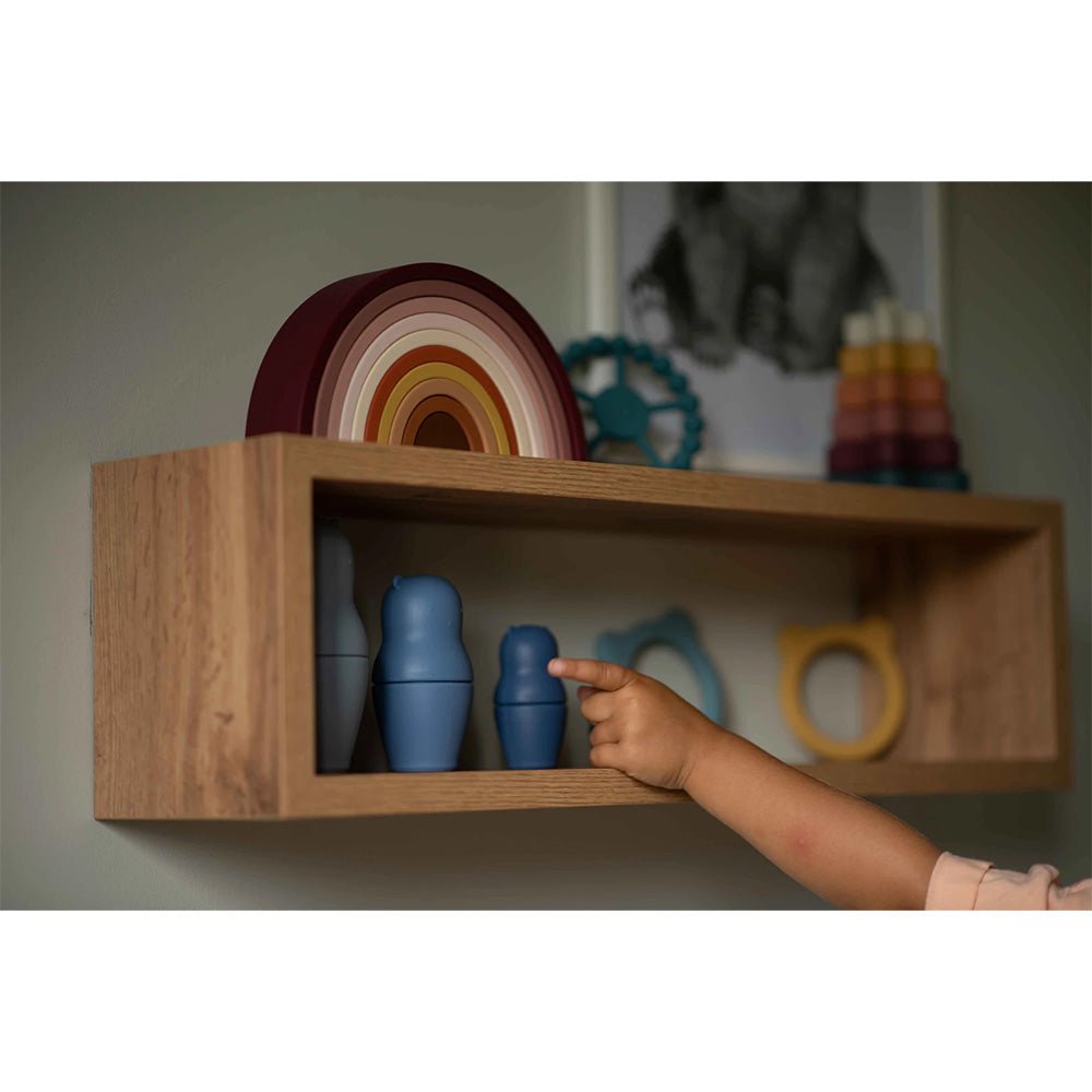 SOINA Silikon Matrioska Ted "shades of blue" - Siliblu Boutique & Atelier