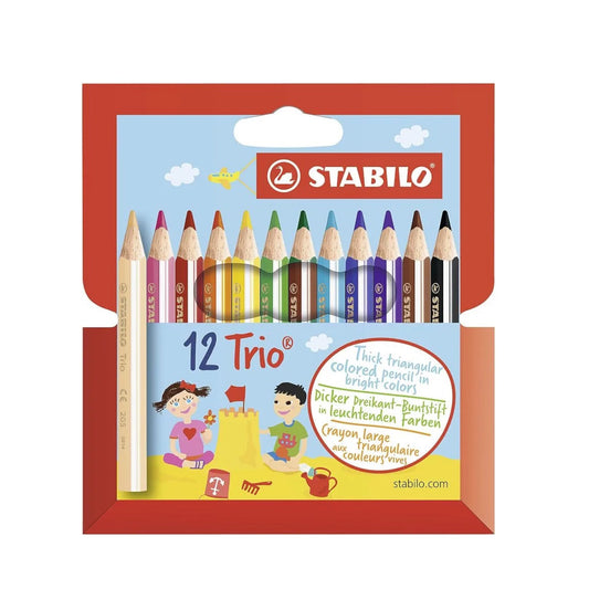 STABILO Farbstift 12er Etui "Trio" - Siliblu Boutique & Atelier