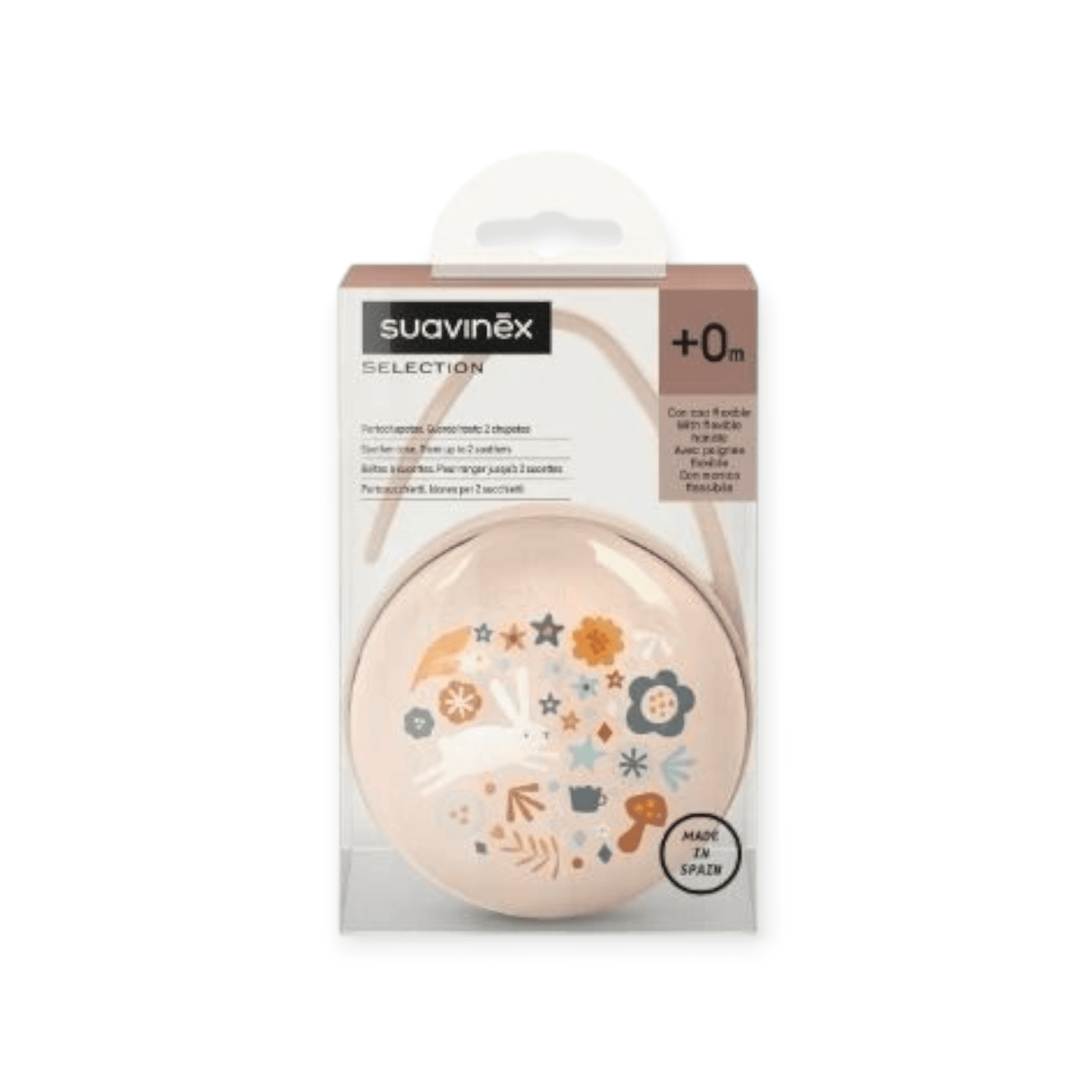 Suavinex Schnullerbox Wonderland *Rosa* - Siliblu Boutique & Atelier