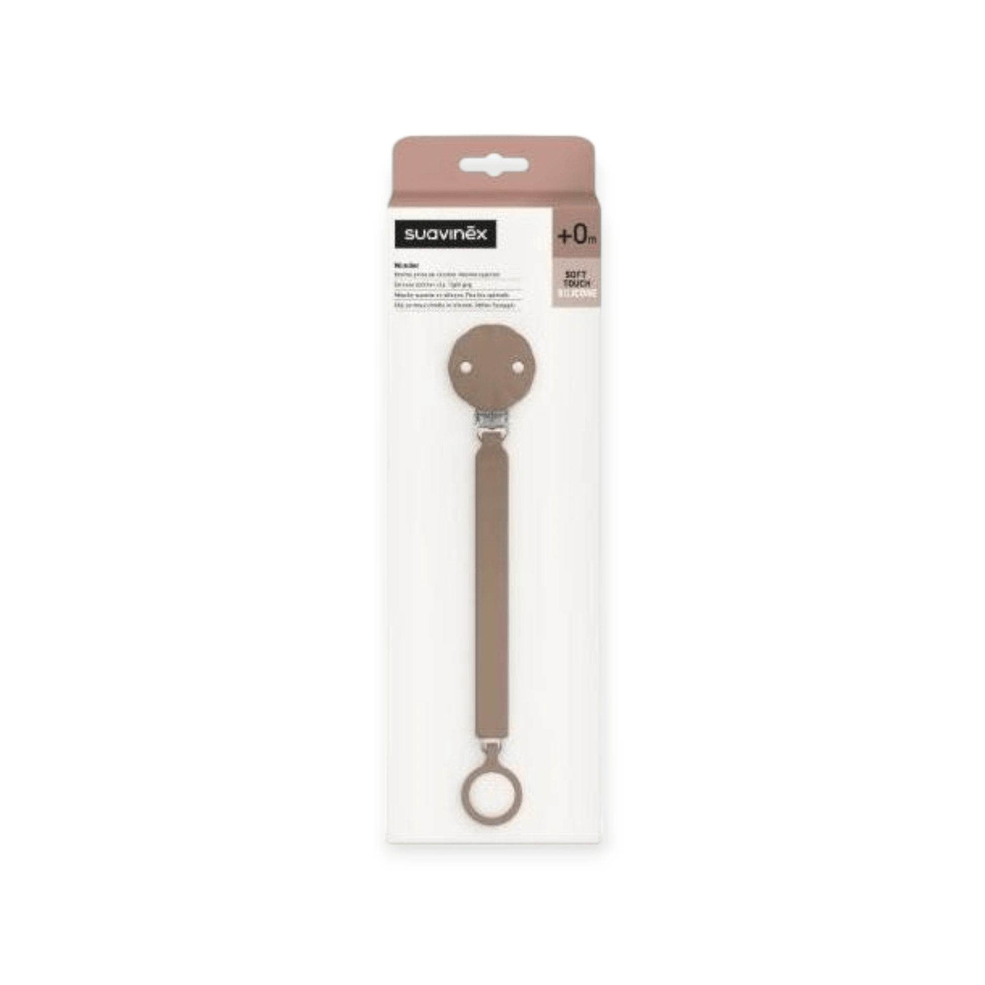 Suavinex Schnullerkette Silikon Wunder *Umbra* - Siliblu Boutique & Atelier