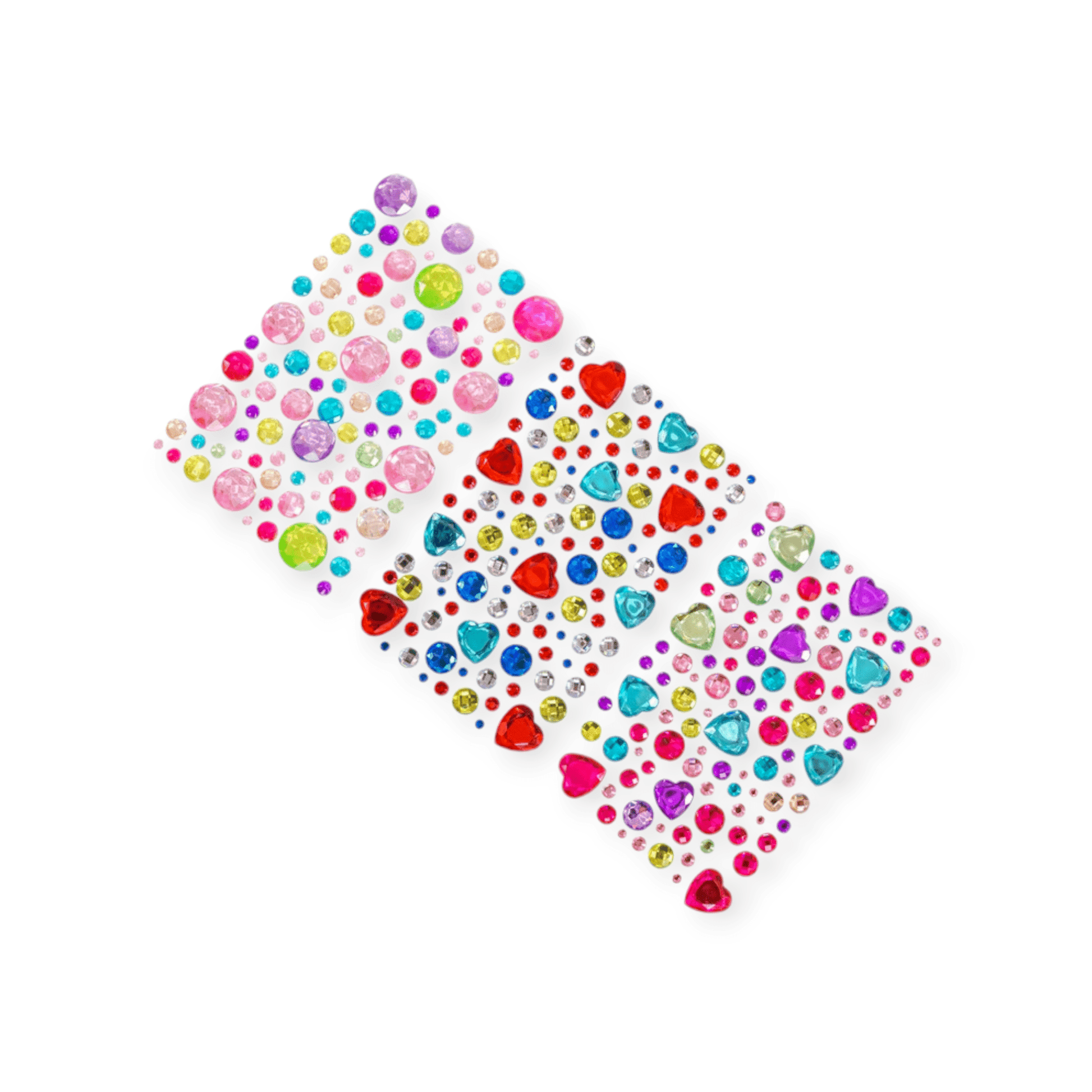 Sunnysue Glitzersteine, selbstklebend, 105 - tlg. *rosa Kreise - Siliblu Boutique & Atelier