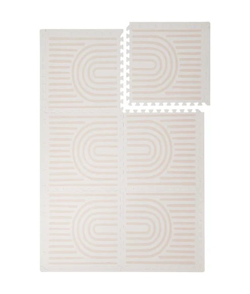 Toddlekind Spielmatte "Linear-Linen" - Siliblu Boutique & Atelier