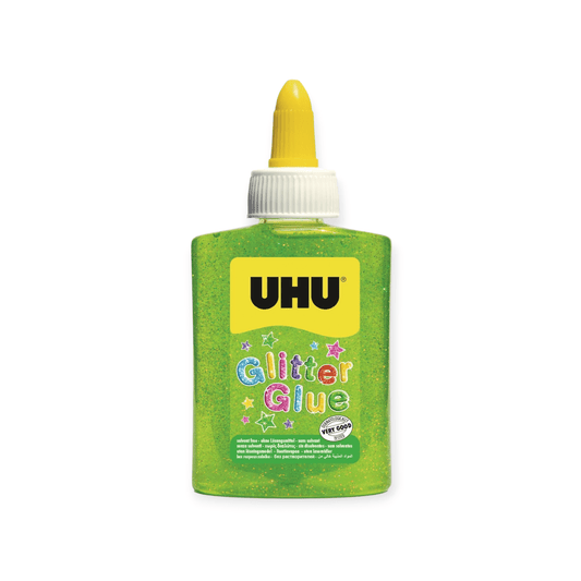 UHU Glitter Glue grün, 90g - Siliblu Boutique & Atelier