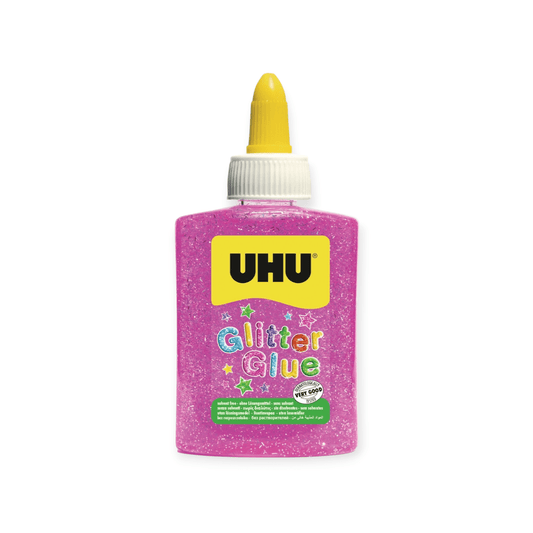 UHU Glitter Glue pink, 90g - Siliblu Boutique & Atelier