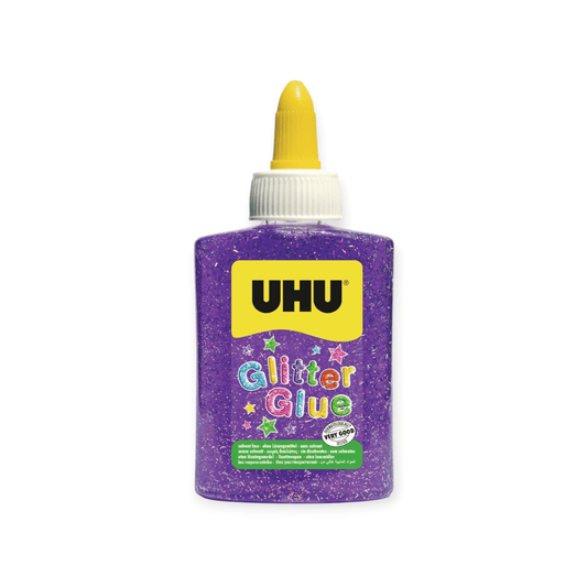 UHU Glitter Glue violett, 90g - Siliblu Boutique & Atelier