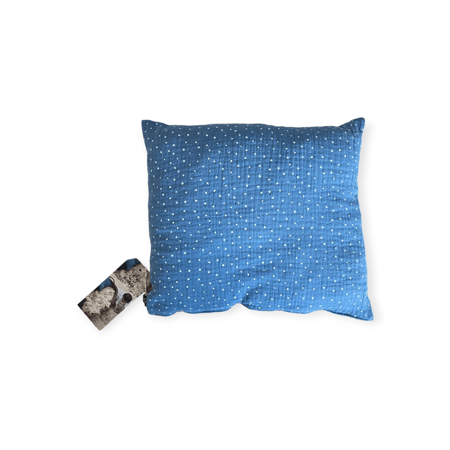 Wollreich Kissen mit Schafswollkügeli - Siliblu Boutique & Atelier