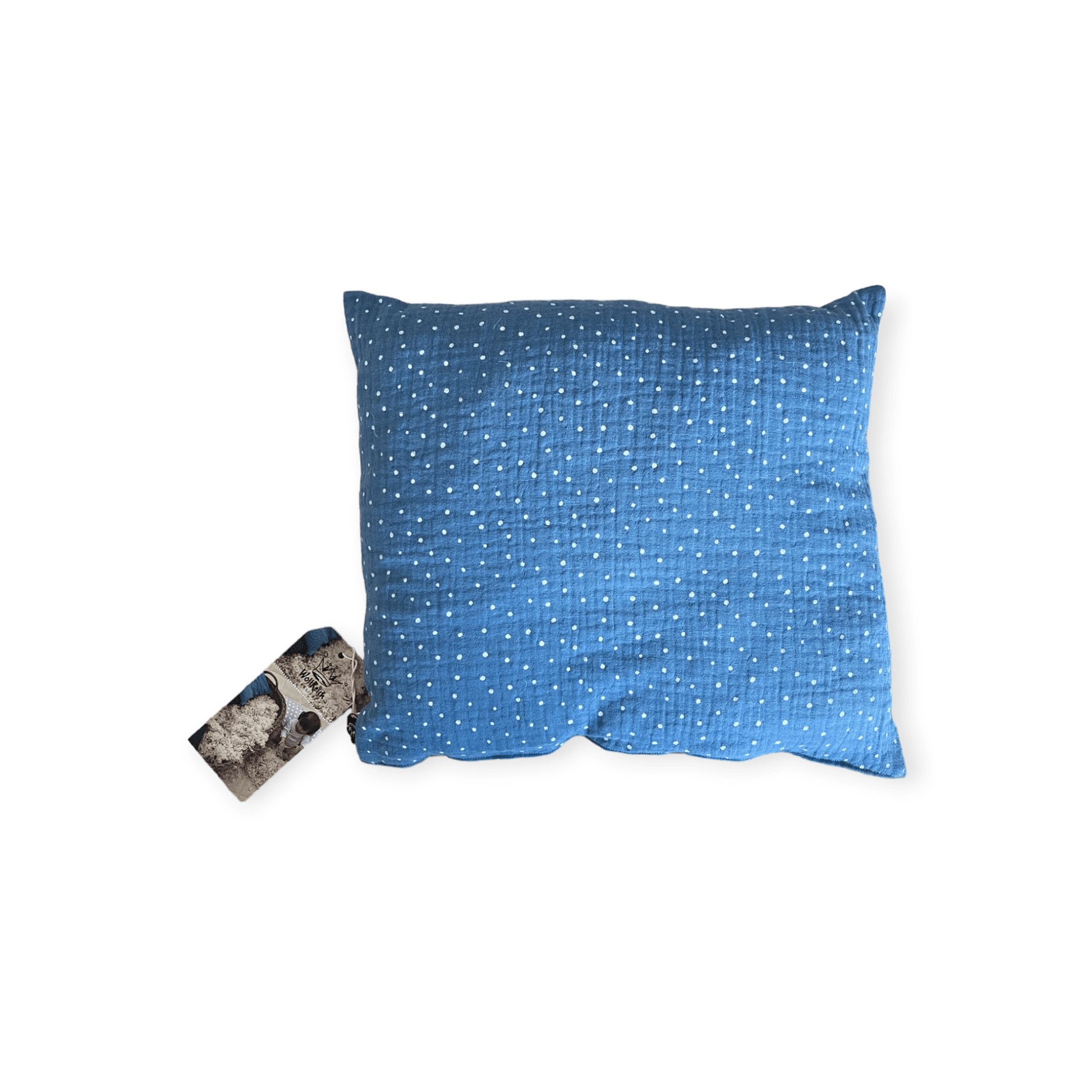 Wollreich Kissen mit Schafswollkügeli - Siliblu Boutique & Atelier