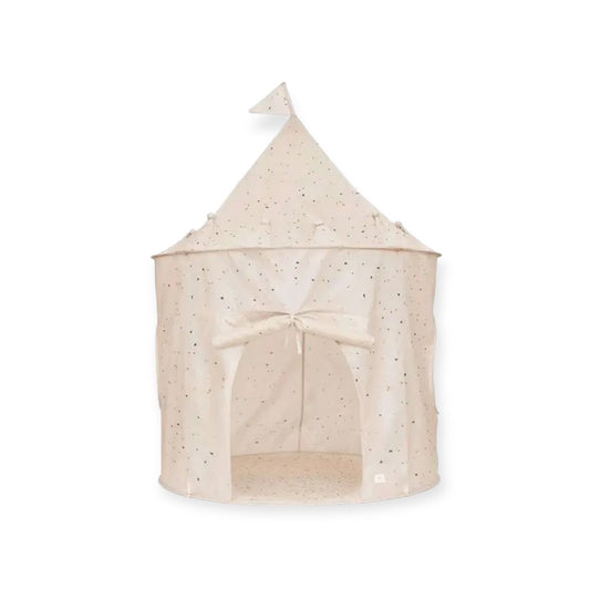3 sprouts Kinderzelt "Hellbraun gepunktet" - Siliblu Boutique & Atelier