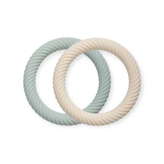 A LITTLE LOVELY COMPANY Beissringe Classic "Sage Cream" - Siliblu Boutique & Atelier