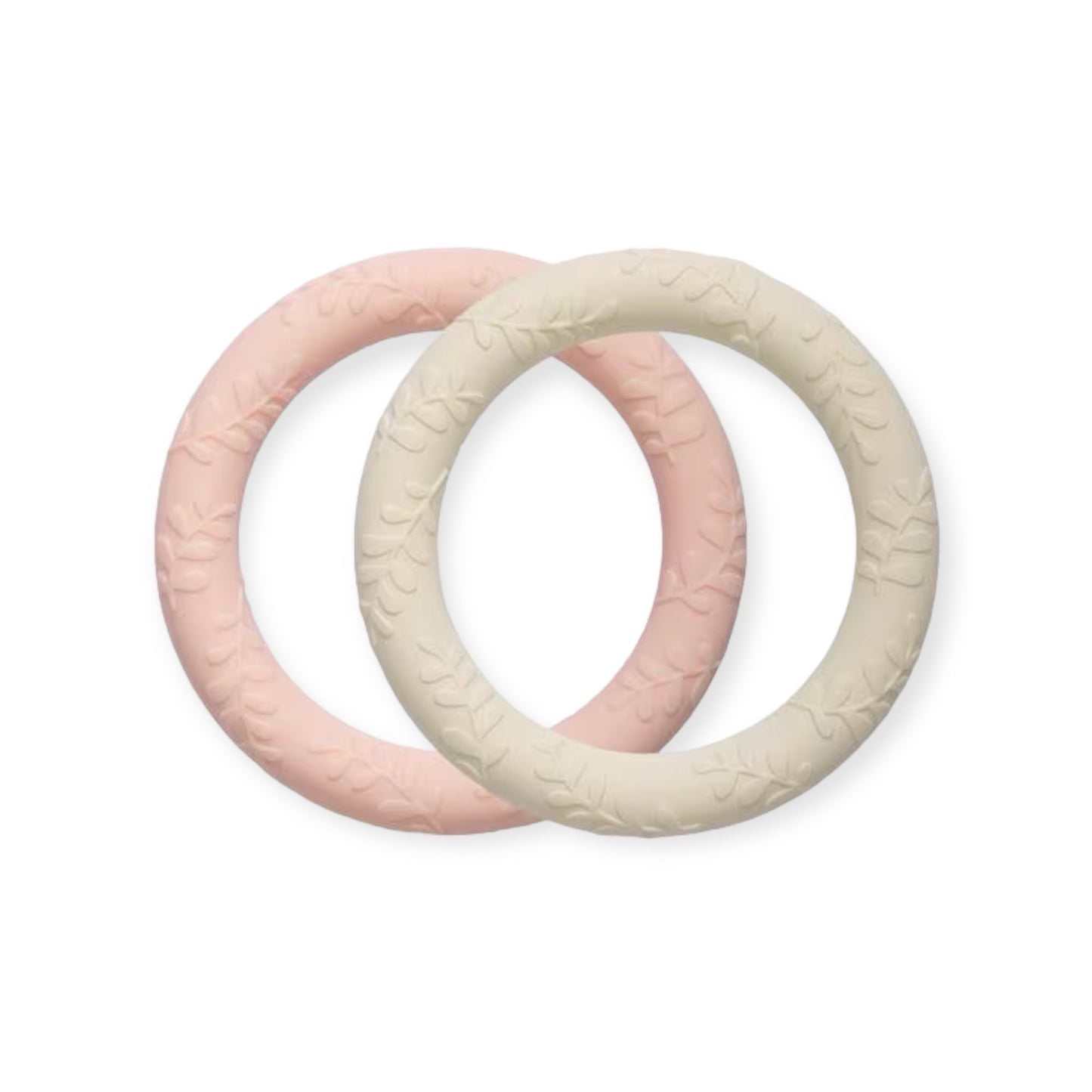 A LITTLE LOVELY COMPANY Beissringe Leaves "Strawberry Cream" - Siliblu Boutique & Atelier
