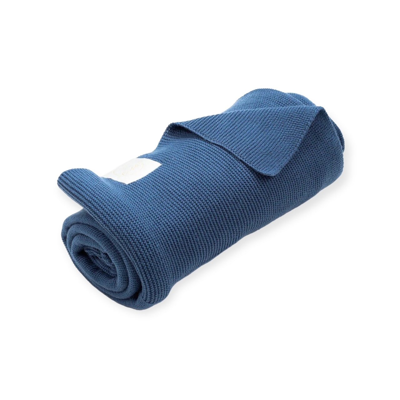 Babydecke gestrickt aus Baumwolle (4 Farben) - Siliblu Boutique & Atelier