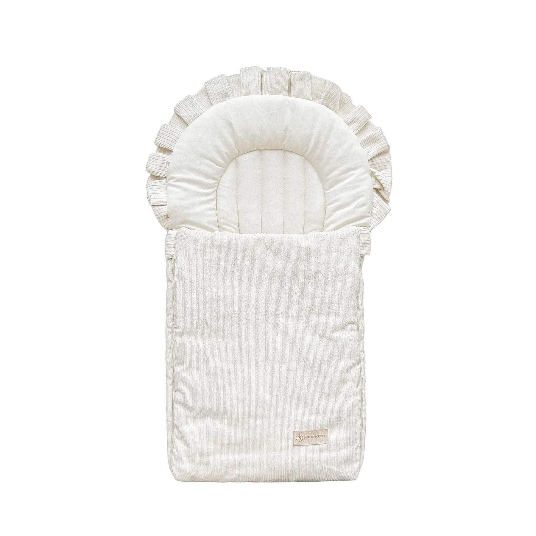 Babyschlafsack DREAMY "Cord" mit Steckkissen // TOG 2.5 CREME - Siliblu Boutique & Atelier