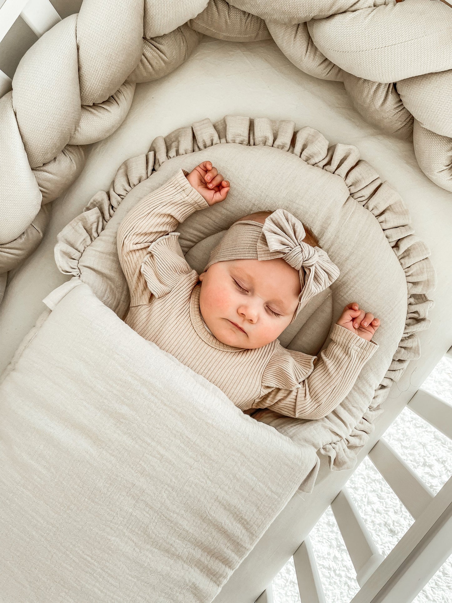 Babyschlafsack DREAMY "Musselin" mit Steckkissen // TOG 2.5 - Siliblu Boutique & Atelier