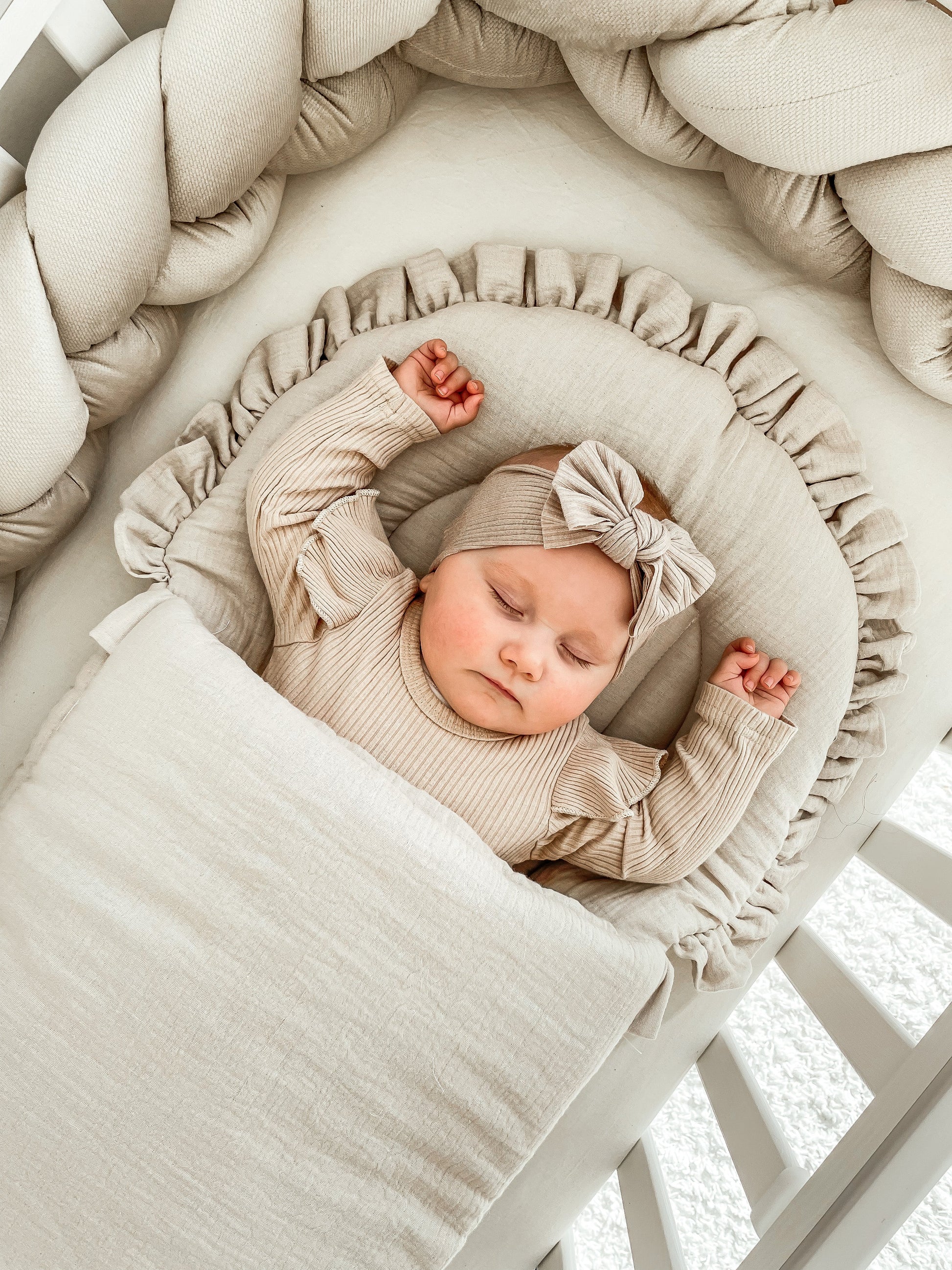 Babyschlafsack DREAMY "Musselin" mit Steckkissen // TOG 2.5 - Siliblu Boutique & Atelier