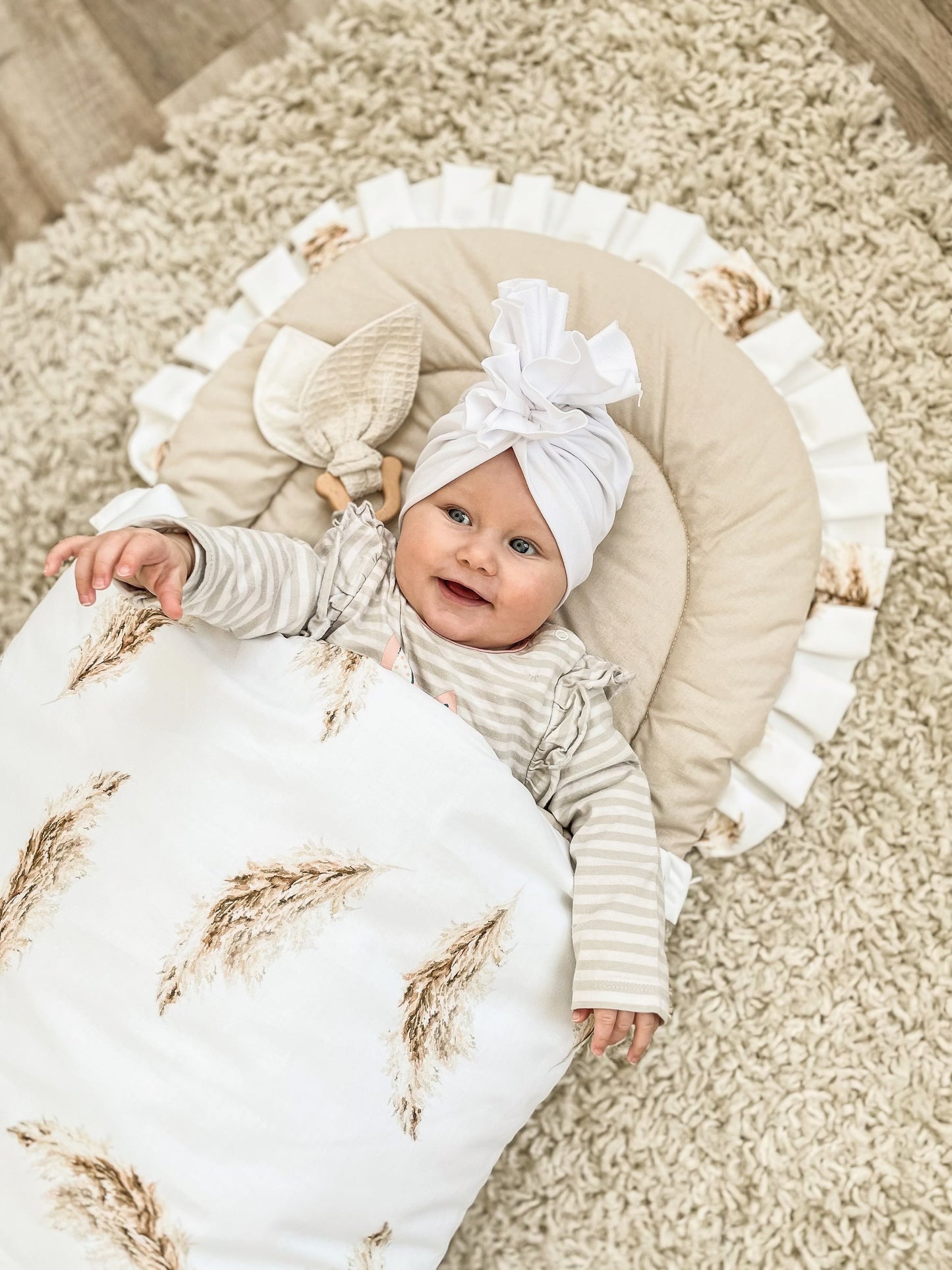 Babyschlafsack DREAMY "Pampas" mit Steckkissen // TOG 2.5 - Siliblu Boutique & Atelier