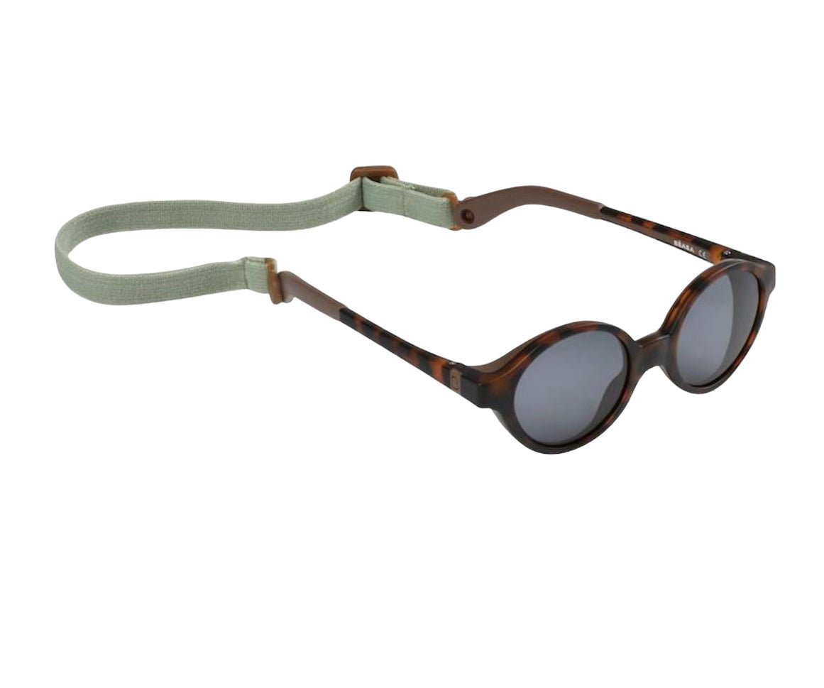 BÉABA Sonnenbrille 9 - 24 Monate "Schwarz - Braun gesprenkelt" - Siliblu Boutique & Atelier