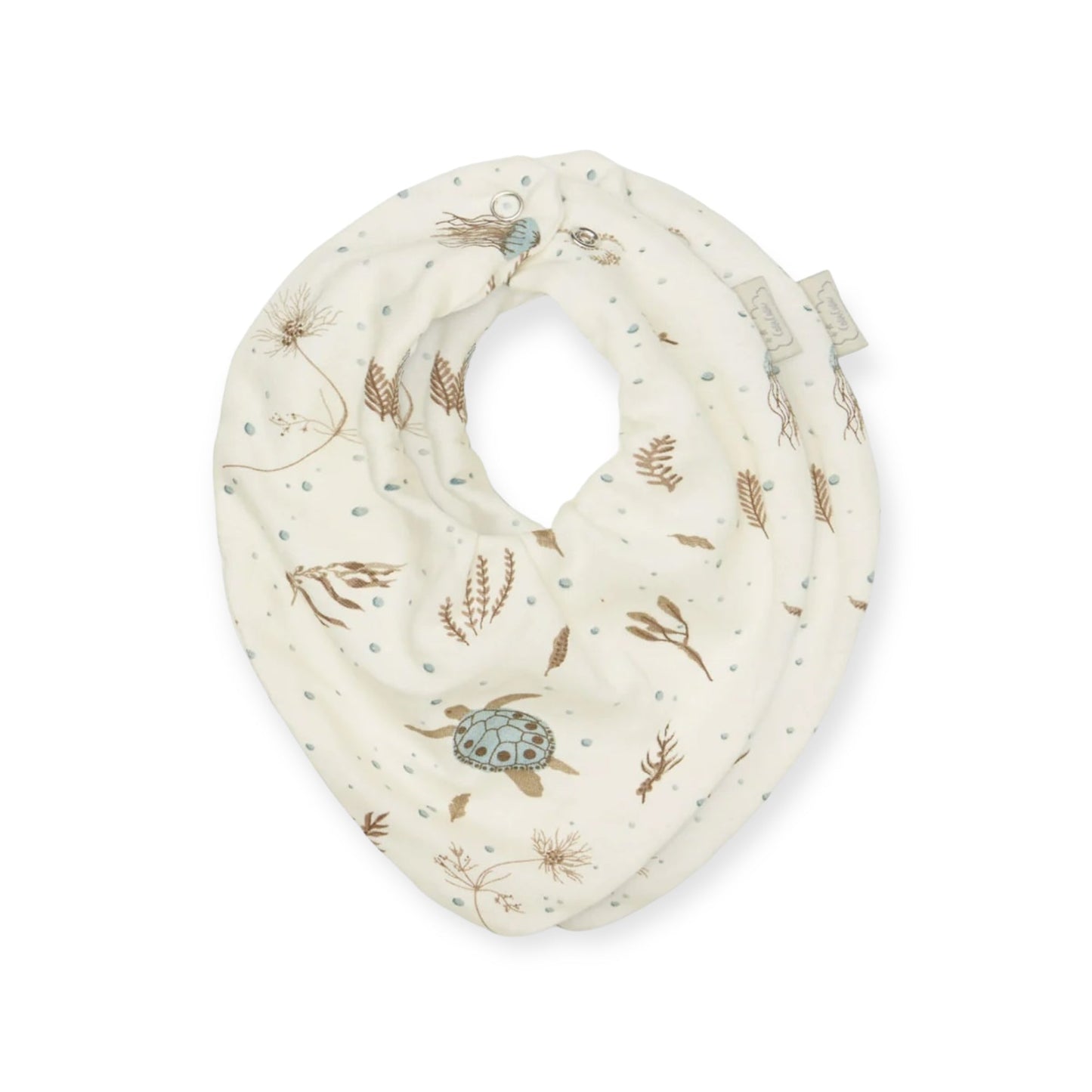Cam Cam Copenhagen Bandana Lätzchen 2er Set "Sea Garden" - Siliblu Boutique & Atelier