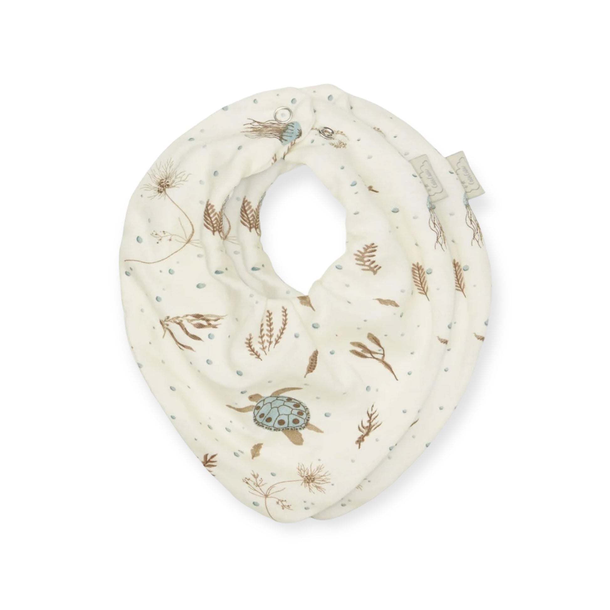 Cam Cam Copenhagen Bandana Lätzchen 2er Set "Sea Garden" - Siliblu Boutique & Atelier