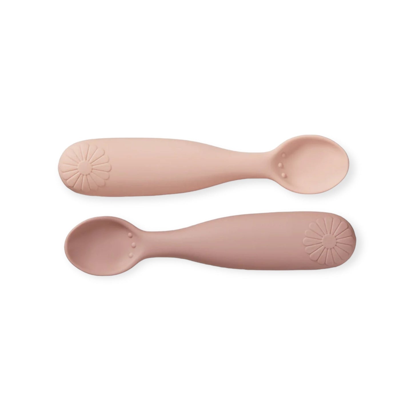 Cam Cam Copenhagen Blumensilikonlöffel 2er Set "Rose Mix" - Siliblu Boutique & Atelier