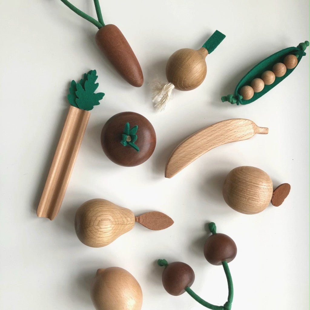 Cam Cam Copenhagen "Holzfrüchte-Set" - Siliblu Boutique & Atelier