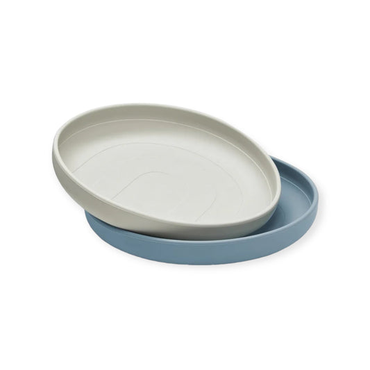 Cam Cam Copenhagen Regenbogenteller 2er Pack "Midnight Mix" - Siliblu Boutique & Atelier