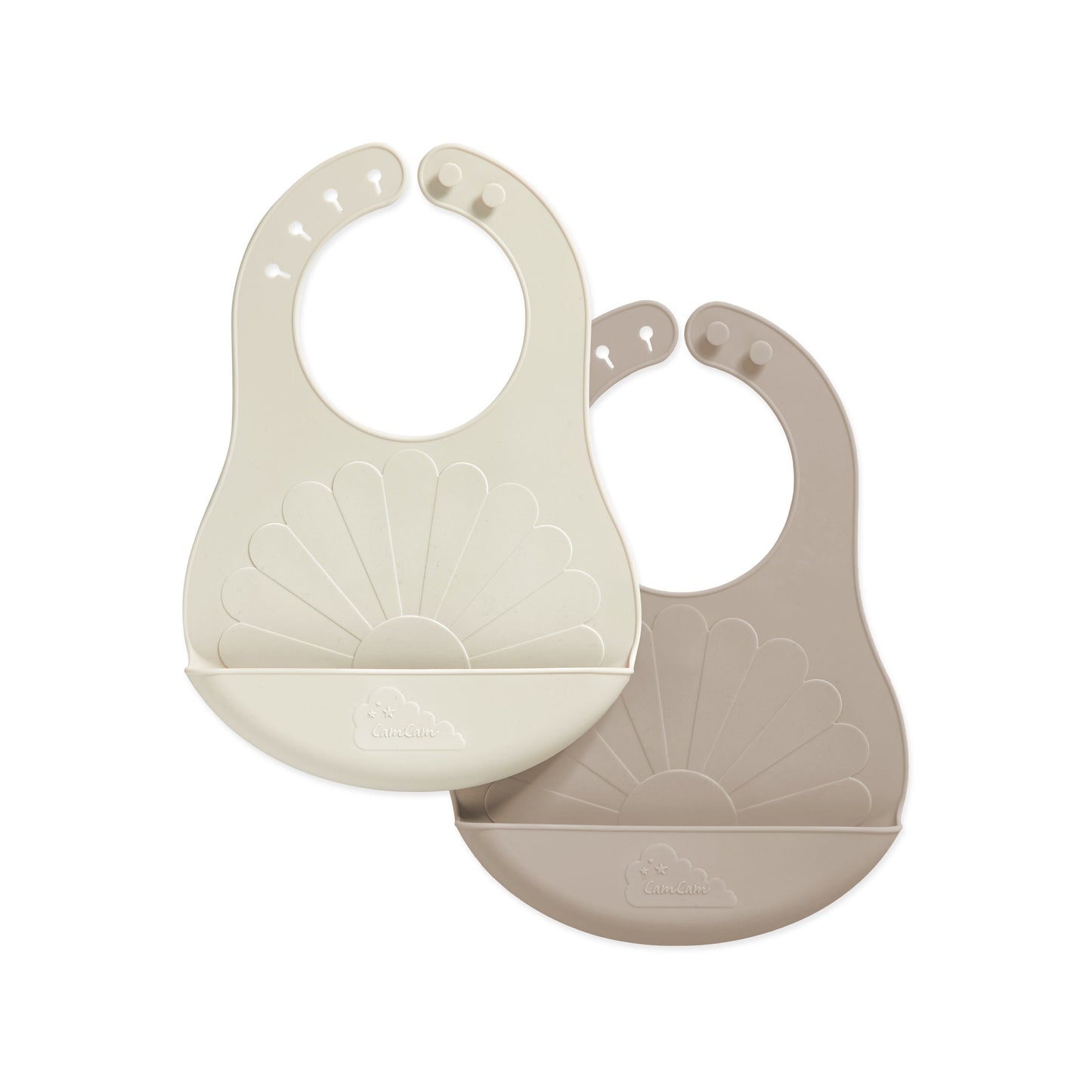 Cam Cam Copenhagen "Silikonlätzchen 2er- Set" - Siliblu Boutique & Atelier