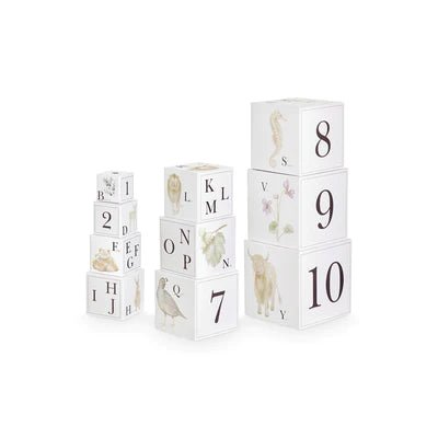 Cam Cam Copenhagen "Stapelwürfel Alphabet /Tiere" - Siliblu Boutique & Atelier
