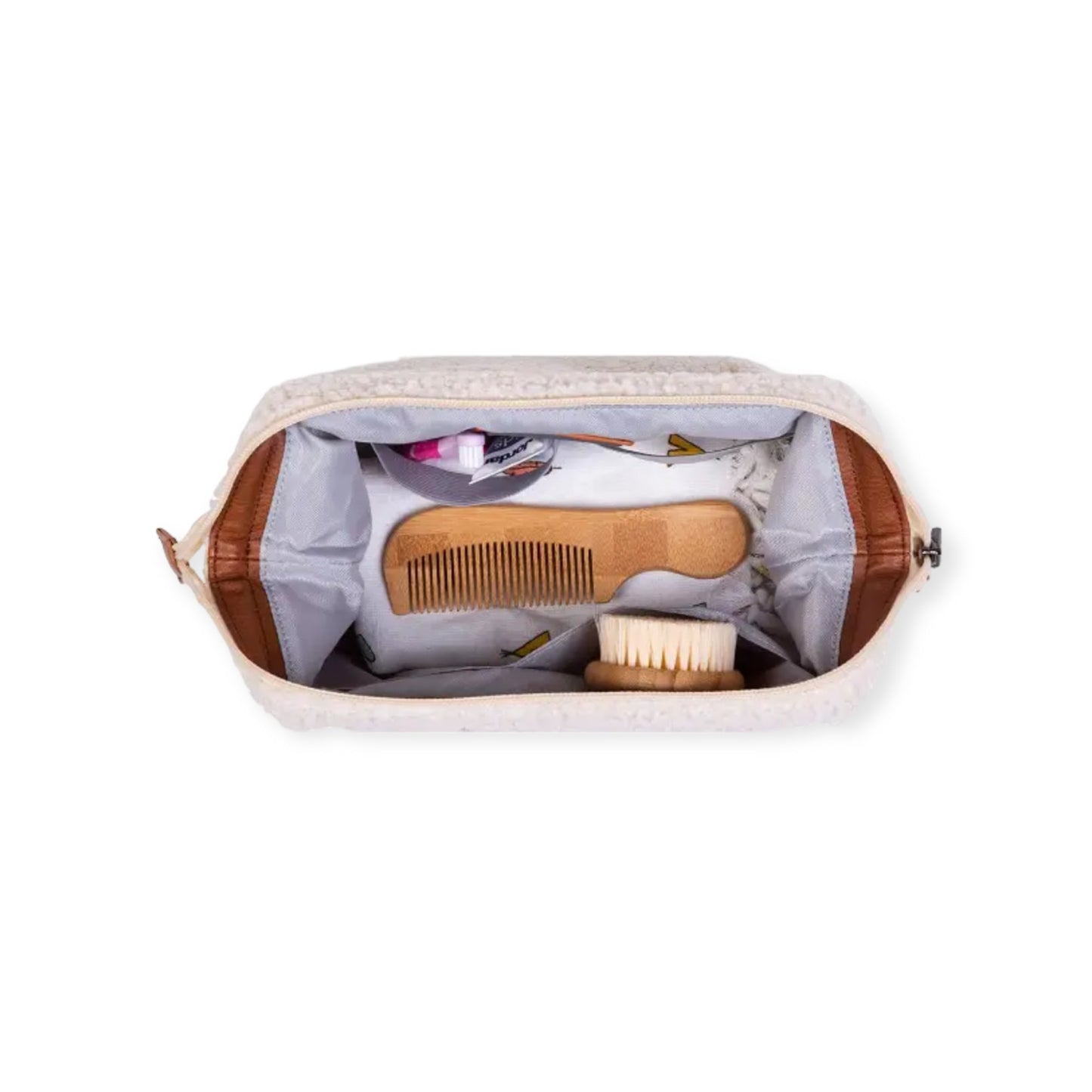 CHILDHOME Baby Necessaire "Altweiss & Teddy" - Siliblu Boutique & Atelier
