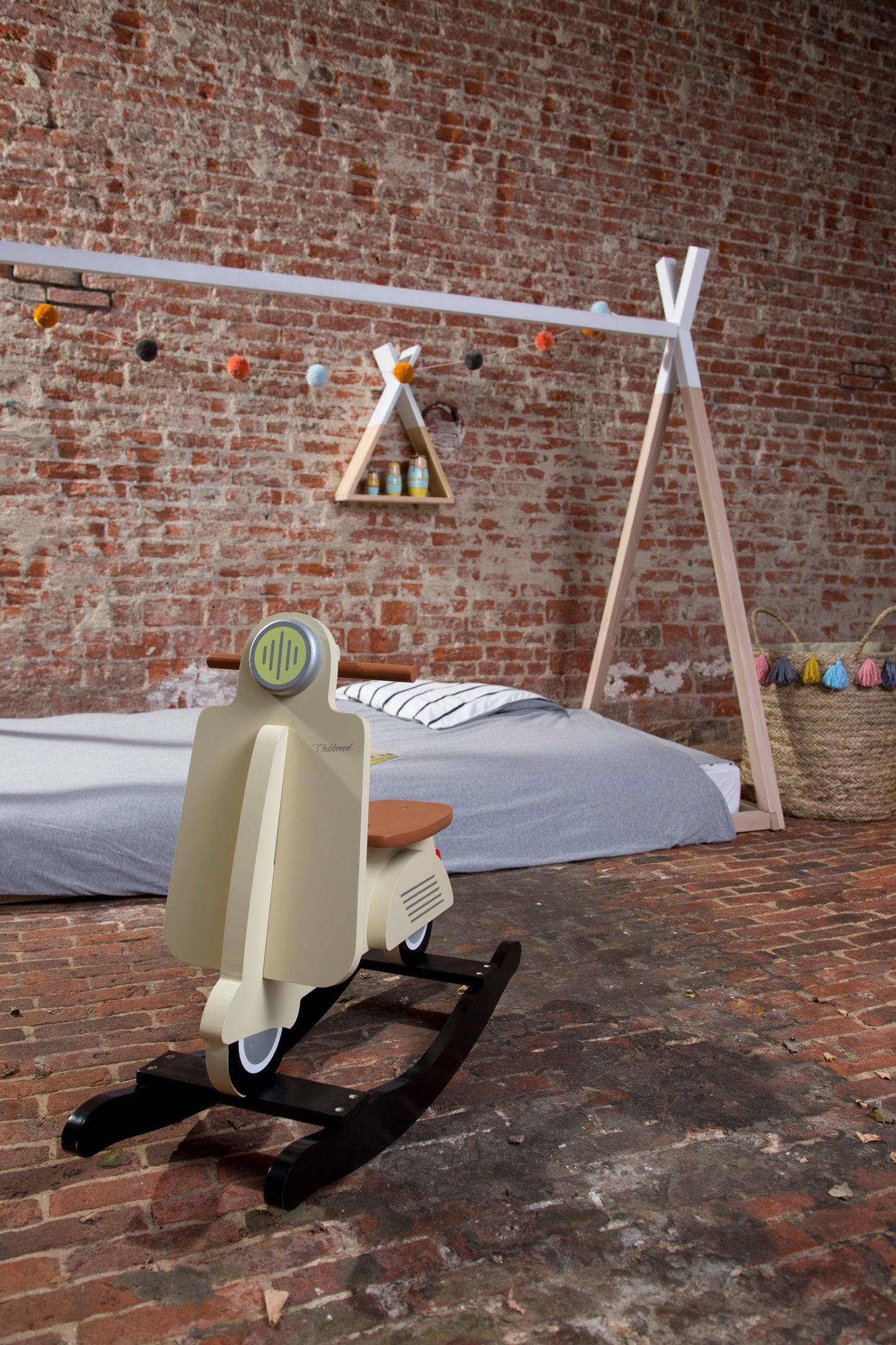 CHILDHOME Schaukel Scooter "creme" - Siliblu Boutique & Atelier