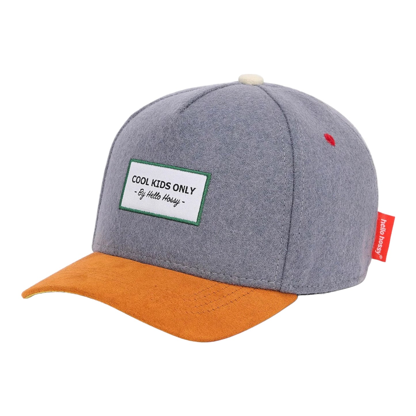 hello hossy Cap "Melton Grey" - Siliblu Boutique & Atelier
