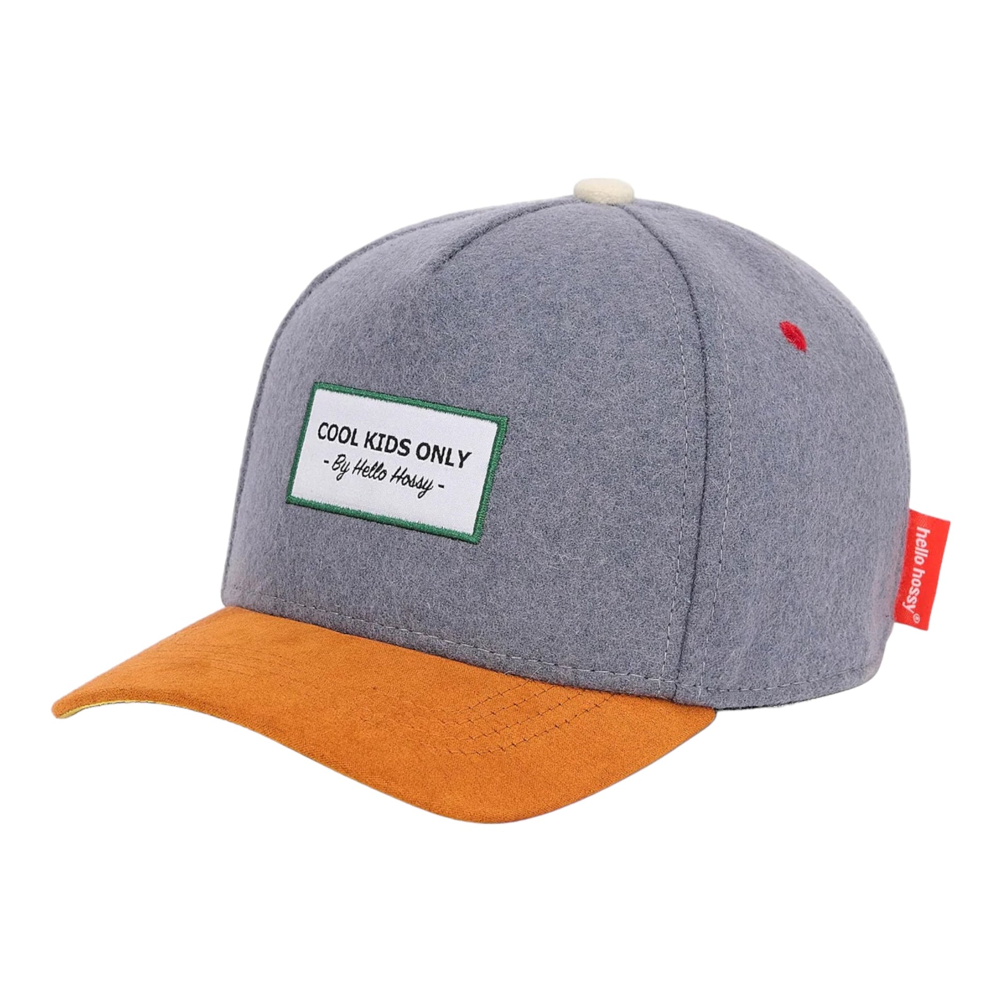 hello hossy Cap "Melton Grey" - Siliblu Boutique & Atelier