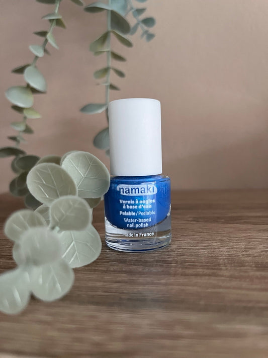 Kindernagellack Blau - Glitzer *abziehbar" - Siliblu Boutique & Atelier