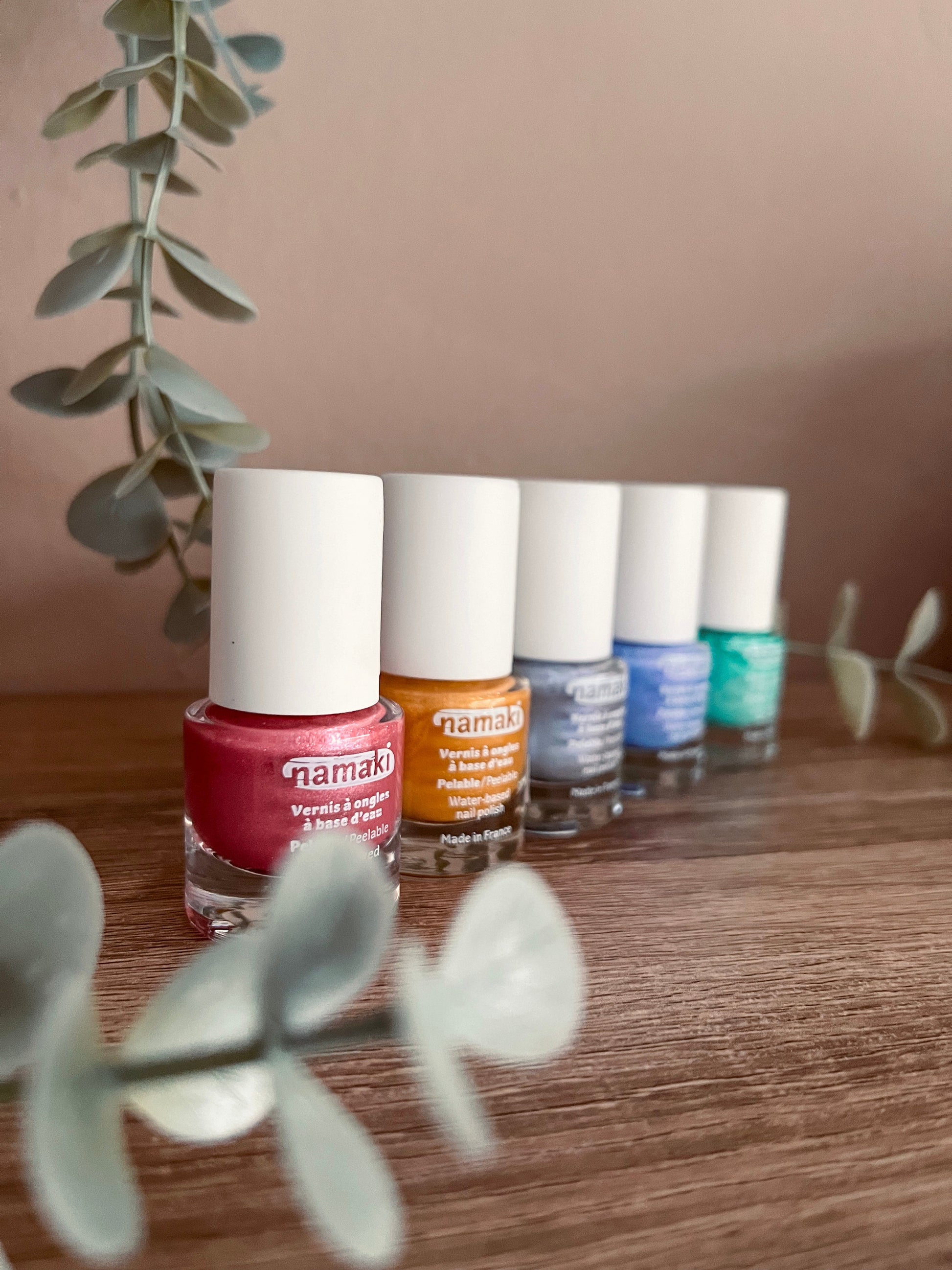 Kindernagellack Blau - Glitzer *abziehbar" - Siliblu Boutique & Atelier