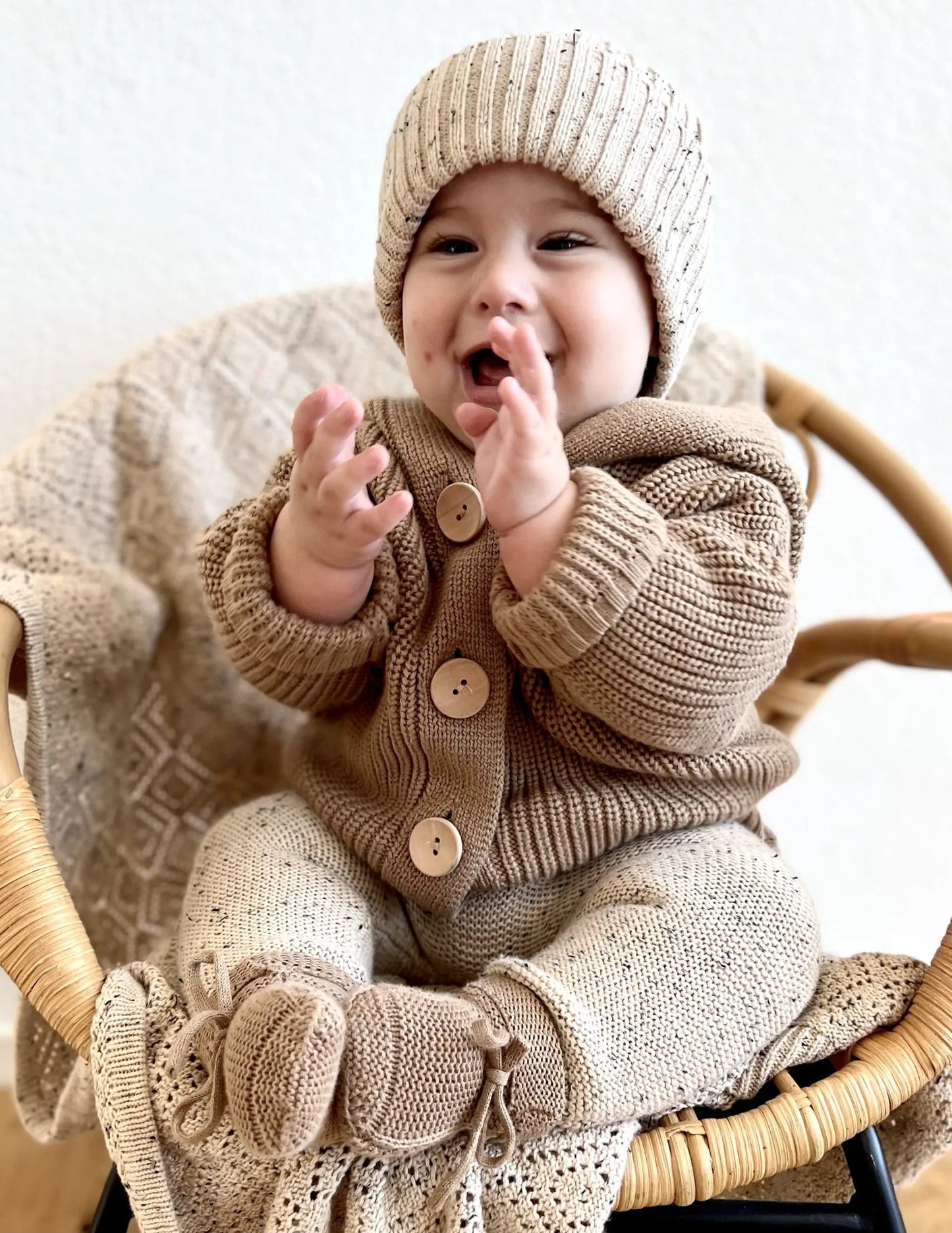 KNIT Cardigan Organic Cotton - Siliblu Boutique & Atelier