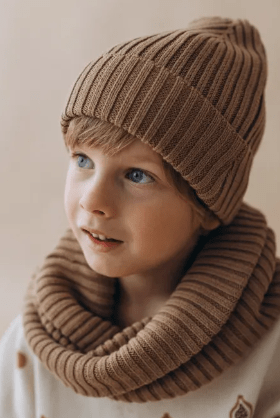 KNIT Scarf aus Bio- Baumwolle - Siliblu Boutique & Atelier