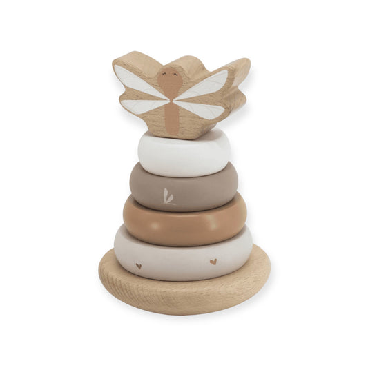 Label Label Ringstapelturm "Nougat" - Siliblu Boutique & Atelier