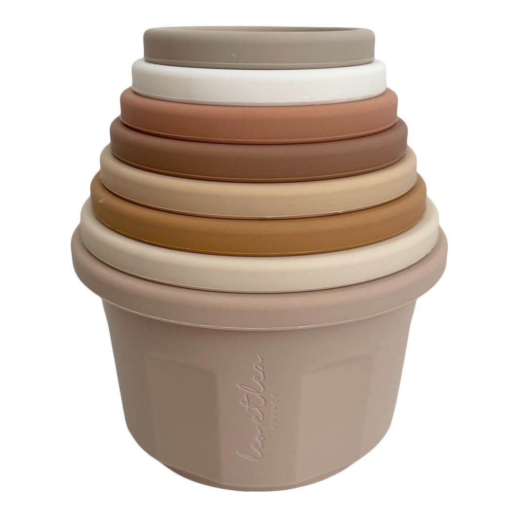 leo et lea Stapelbecher "Cups" (3 Farben) - Siliblu Boutique & Atelier