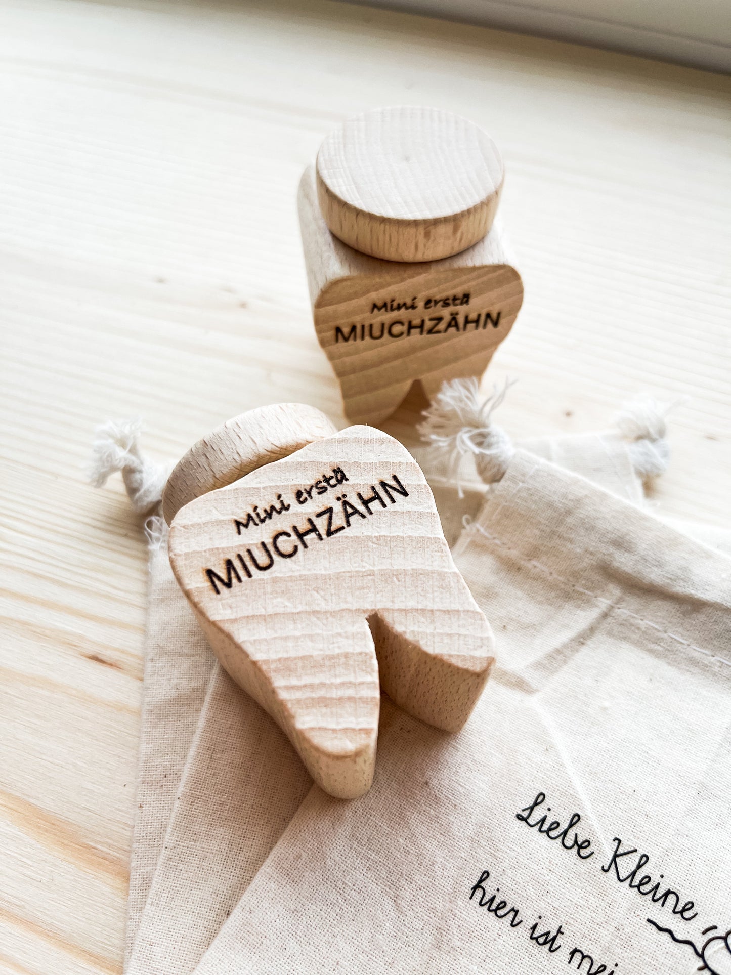 Milchzahndösli graviert - Siliblu Boutique & Atelier