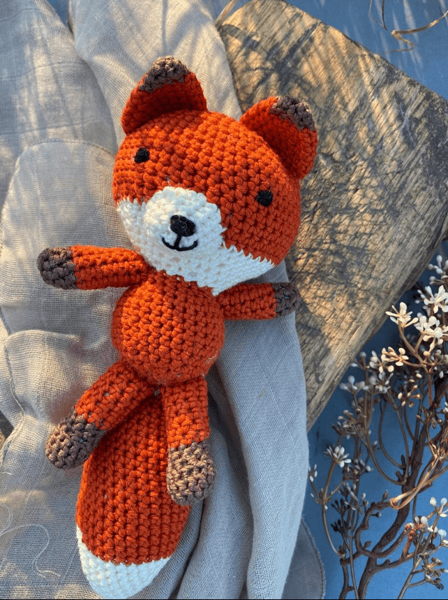 Rasseltier "Fuchs" - Siliblu Boutique & Atelier