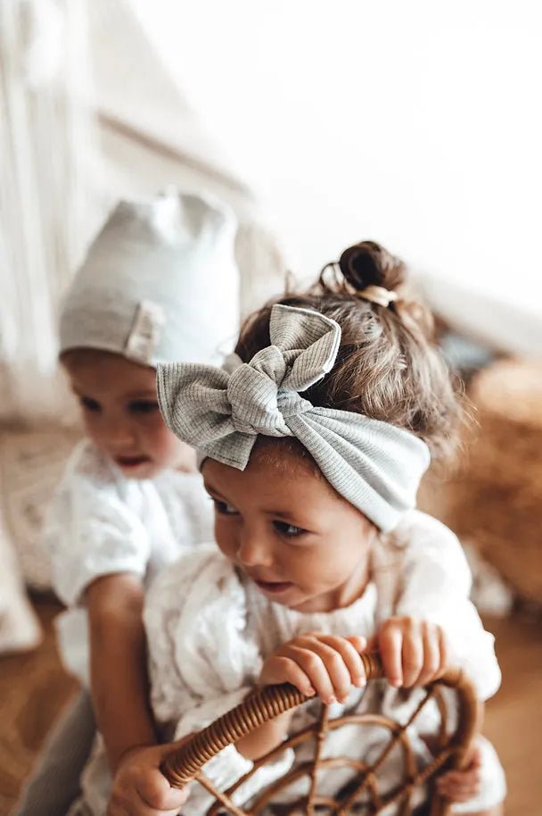 RIB Headband - Grey - Siliblu Boutique & Atelier