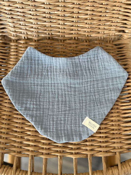 Sabberlatz Onesize Musselin - Light Blue - Siliblu Boutique & Atelier