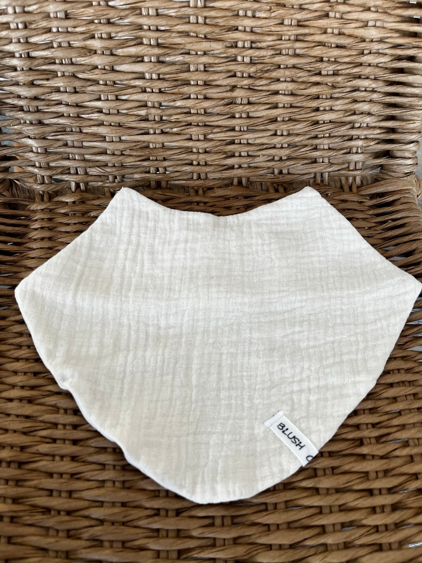 Sabberlatz Onesize Musselin - Natural - Siliblu Boutique & Atelier
