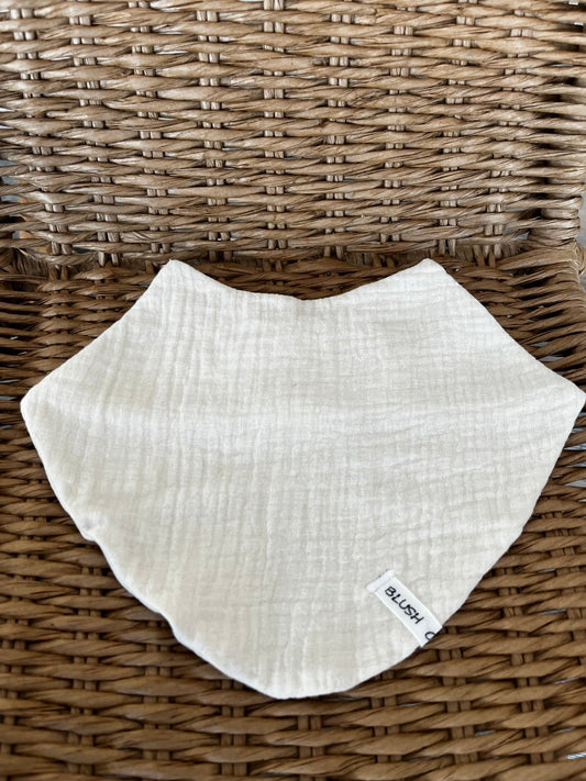 Sabberlatz Onesize Musselin - Natural - Siliblu Boutique & Atelier