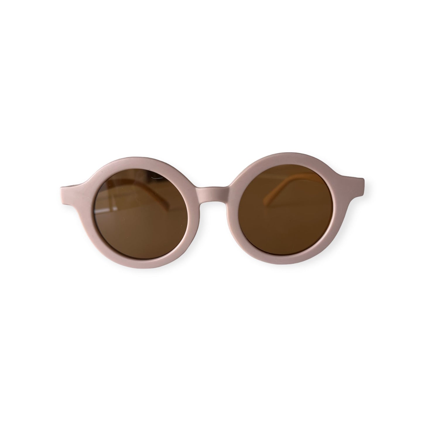 Sonnenbrille Retro "rund" Nude - Siliblu Boutique & Atelier